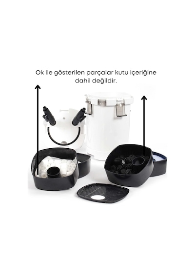 SunSun HW-504A Dış Filtre 15 Watt 800 litre/saat