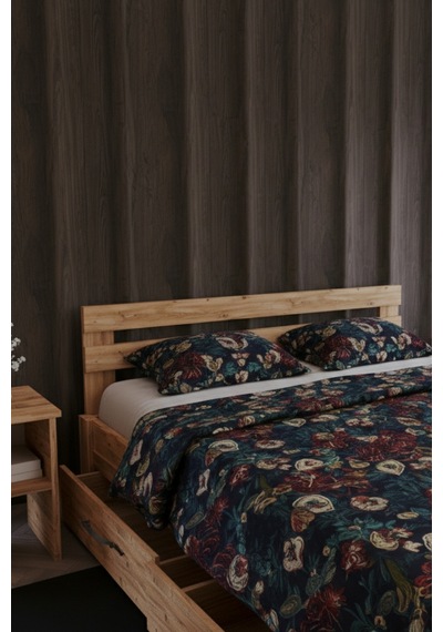 Letto 4 Çekmeceli Çift Kişilik Mdf Karyola 120x200 Yatak Uyumlu - Atlantik Çam Letto 4 Çekmeceli Çift Kişilik Mdf Karyola 120x200 Yatak Uyumlu - Atlantik Çam