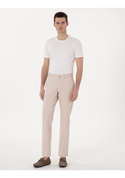 Pierre Cardin Erkek Bej Pantolon Kanvas-chino 50308105-vr011 Bej