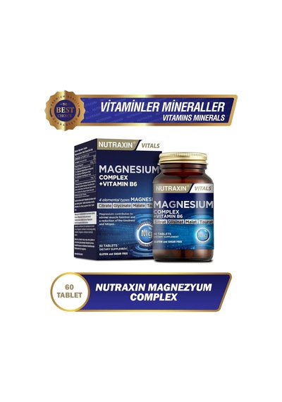 Ayrex Nutraxin Magnesium Complex Gıda Takviyesi, 60 Tablet