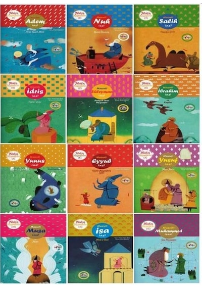 Alllah'ın Peygamberleri Seti - 12 Kitap Takım - İbrahim Hasan Beygi - Hekimane Yayınları
