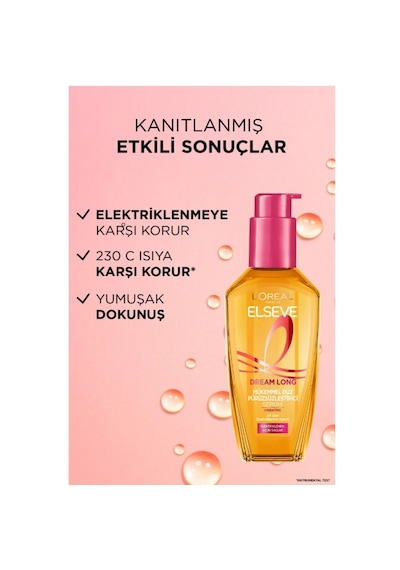 Elseve Dream Long Mükemmel Düz Pürüzsüzleştirici Serum Elektriklenme Karşıtı 100 Ml