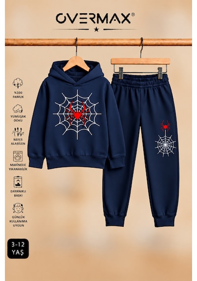 Overmax Örümcek Ağ Baskılı Kapüşonlu Sweatshirt & Eşofman Altı Takım 3-12 Yaş Lacivert Üst-lacivert Alt - 921046944 Lacivert Üst-lacivert Alt Overmax Örümcek Ağ Baskılı Kapüşonlu Sweatshirt & Eşofman Altı Takım 3-12 Yaş Lacivert Üst-lacivert Alt - 921046944 Lacivert Üst-lacivert Alt