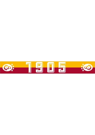 Galatasaray Lisanslı Siyah Büyük Logolu T-shirt Ve 1905 Şal Atkı Siyah