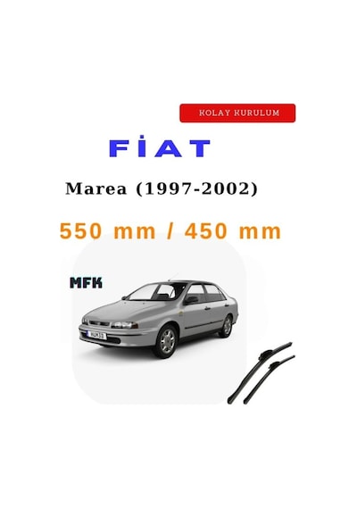 Fiat Marea 1997-2002 Araca Özel Silecek