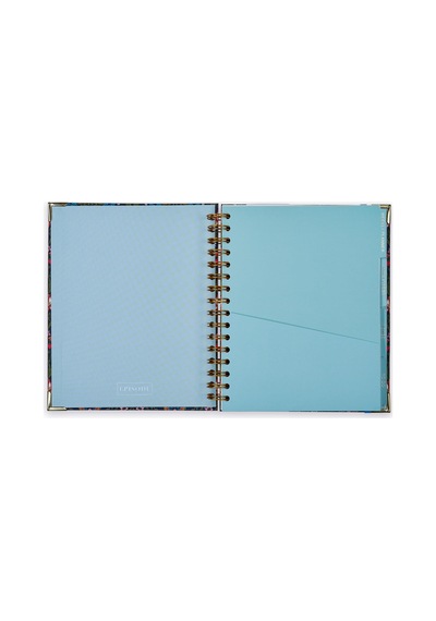 B5 Spiralli Planlayıcı Classic Floral - Morris Textile Çok Renkli