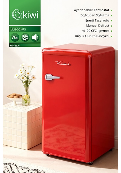 Kiwi KRF-2576 76 L Mini Buzdolabı