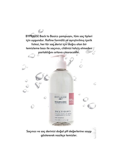 Back To Basics Normal Saçlara Özel Rafine Şampuan 750ml