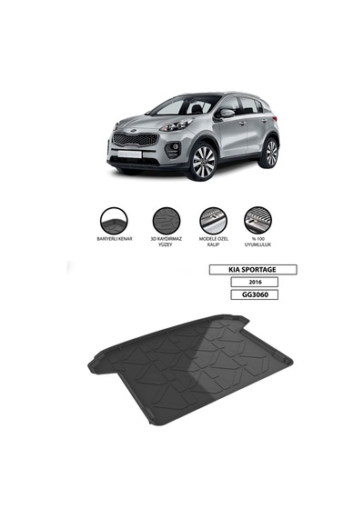 Kia Sportage 2016 Bagaj Havuzu Garajx