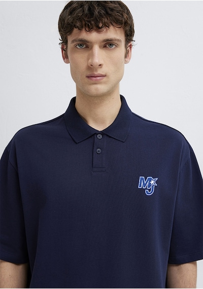 Mavi - Mj Patch Logo Lacivert Polo Tişört 0613326-70497 Mavi - Mj Patch Logo Lacivert Polo Tişört 0613326-70497