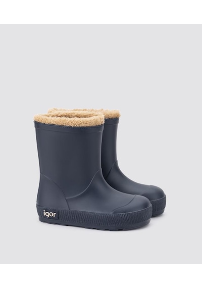 Igor W10306-003 Yogi Borreguito Çocuk Yağmur Çizmesi Lacivert
