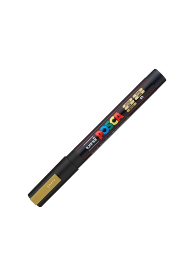 Uni Posca Pc-3M Boyama Markörü 0.9-1.3Mm Gold