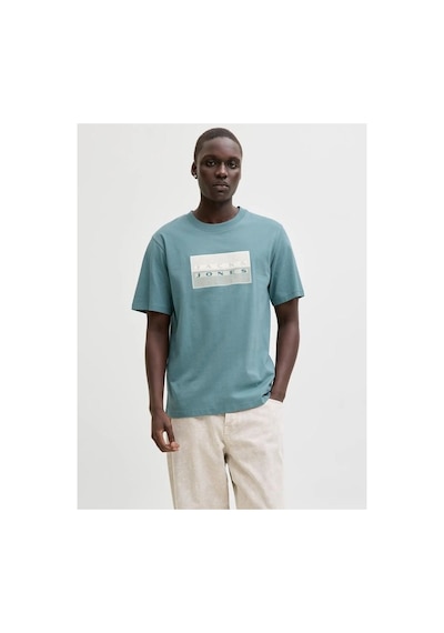Jcofusıon Dots Prınt Tee Ss Crew Sn Erkek T-shirt 12289863 Yeşil