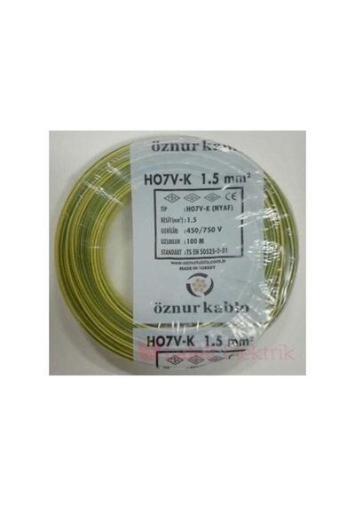 Nya H07v-u 1.5mm Kablo