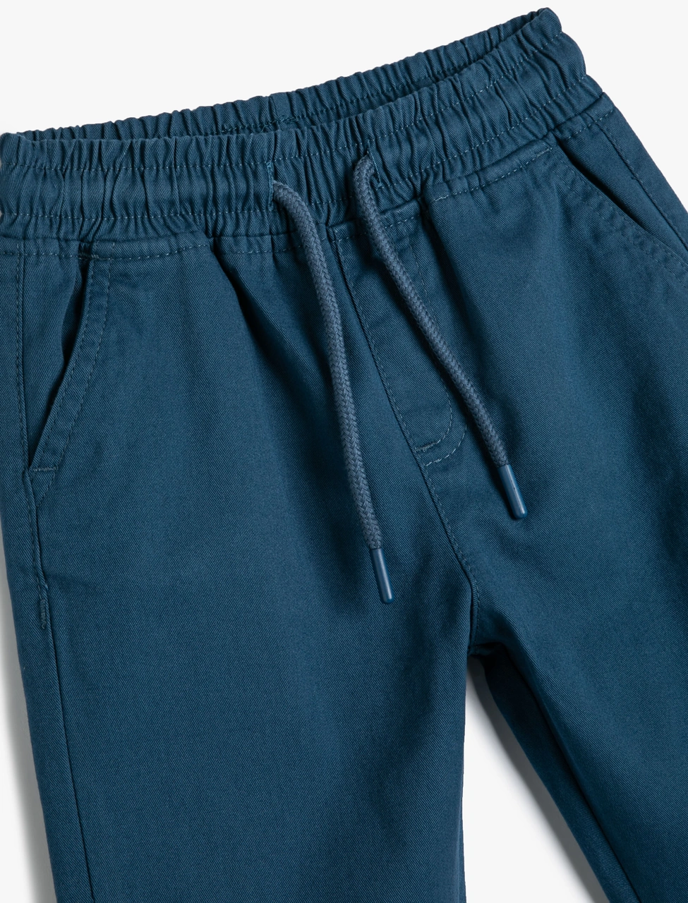 Koton Basic Jogger Pantolon Pamuklu Mavi 4skb40003tw Mavi