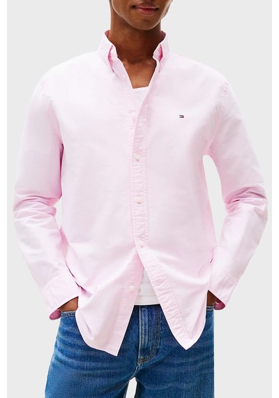 Tommy Hilfiger Erkek Gömlek Mw0mw35774 Tor Pembe Pembe