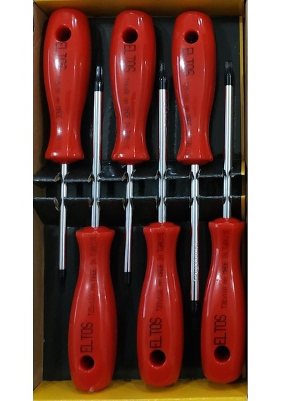 Eltos Torx Mıknatıslı Tornavida Seti 6'lı