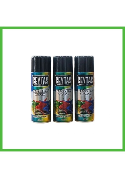 Vaveni 400 Ml Siyah Sprey Boya Arz
