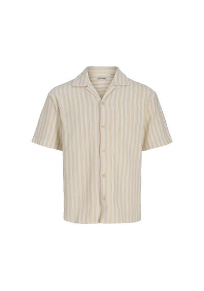 Jack & Jones Erkek Resort Yaka Kisa Kollu Gömlek - Coba - 12294078 Fields Of Rye