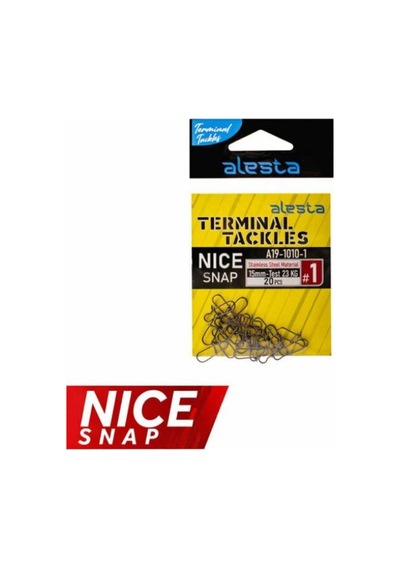 Nice Snap Klips Fırdöndü 0 Numara