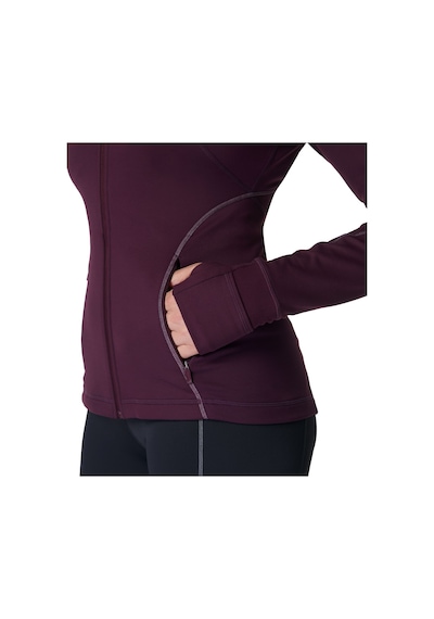 Sweaty Betty Sweaty Betty Therma Boost Running Zip Up Kadın Mürdüm Koşu Montu 44053 Mürdüm