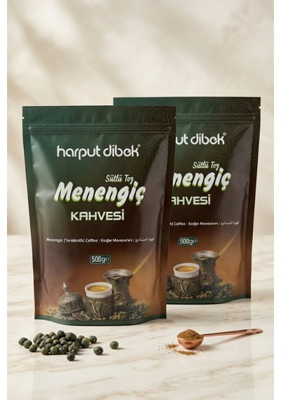 Sütlü Menengiç Kahvesi 500 Gr 2 Li Paket Çedene Kahvesi Toplam 1 Kg Toz Kahve Geleneksel