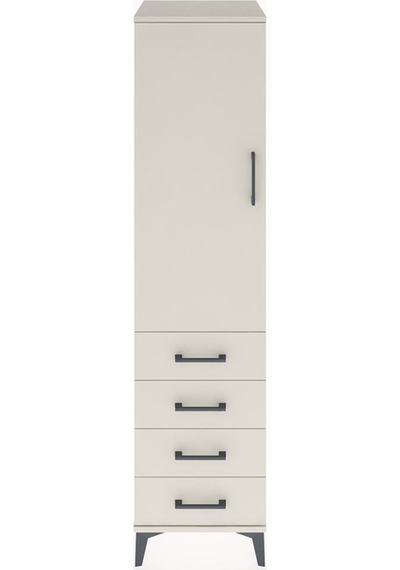Hyperion Dolap 2 Raflı 4 Çekmeceli Tek Kapaklı 44x44x182 Ayta... Aytaşı