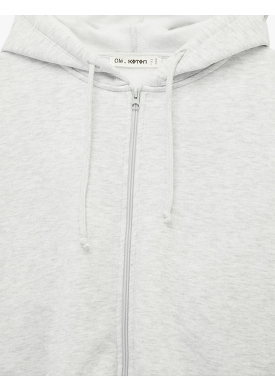 Koton Şardonlu Uzun Kollu Kapüşonlu Arkası Baskılı Fermuarlı Sweatshirt Kar Melanj 6sal10635ık Gri Melanj Koton Şardonlu Uzun Kollu Kapüşonlu Arkası Baskılı Fermuarlı Sweatshirt Kar Melanj 6sal10635ık Gri Melanj