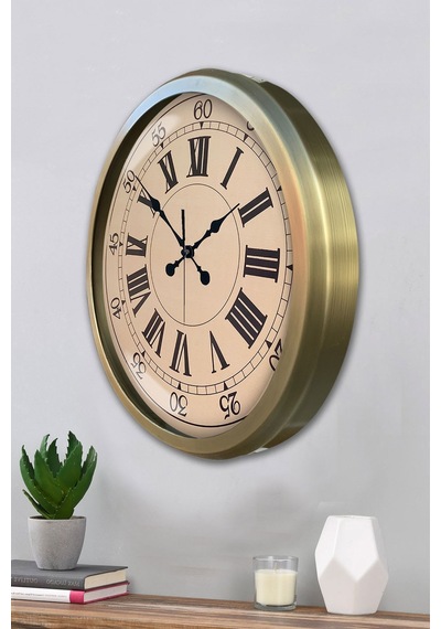 Büro Ev Ofis Hediyesi İçin 52cm Retro Metal Stil Duvar Saati Diğer