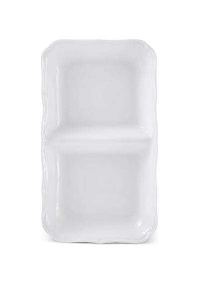 Aryıldız Voyage 2 Bölmeli Servis Tabağı 17cm Krem