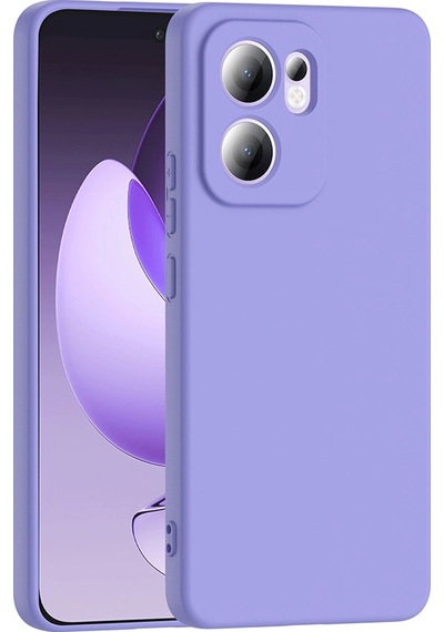 Oppo Reno 13f 5g Kılıf Zore Mara Lansman Kapak Lila