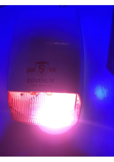 Desi Dummy Caydırıcı Siren Sahte Siren  Alarm Kutusu Sahte Alarm