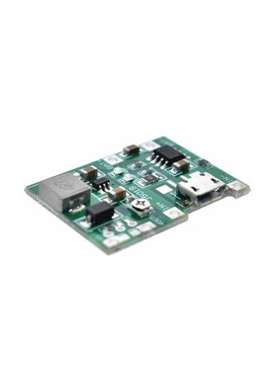 Alkatronik-Tp4056 18650 Lityum Pil Şarj Micro Usb Ayarlı Voltaj Yükseltici