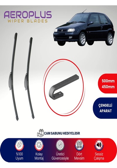 Aeroplus Citroen Saxo Muz Silecek Takımı 1996-2003