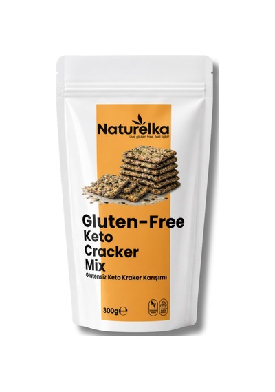 Naturelka Glutensiz Keto Kraker Karışımı 300 Gr