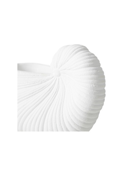 Mudo Home Whıte Shell Vazo 21x10x15 Cm Diğer