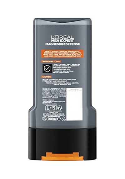 Loreal Men Expert Duş Jeli Magnesium Defence 300ml Acai Üzümü
