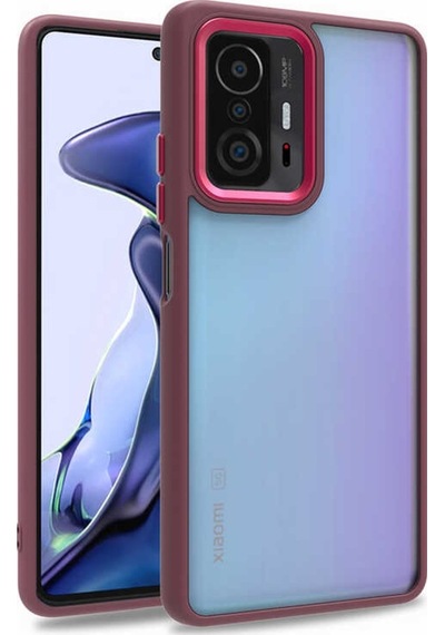Xiaomi Mi 11T Pro 5G Kilif Flora Buton,Kenar Çevresi Renkli Kilif 559722078