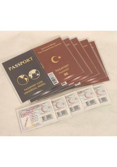 Kimlik,ehliyet Paso,k.kartı Muhafaza Kabı Ve Pasoport Koruycu