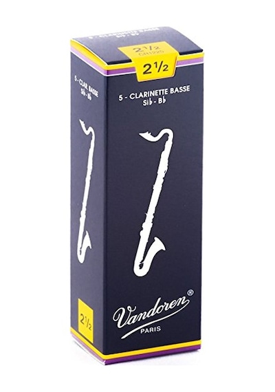 Vandoren Traditional Bas Clarinet Reeds No:2.5 Bas Klarnet Kamışı