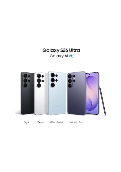 Samsung Galaxy S26 Ultra 256 GB (Samsung Türkiye Garantili)