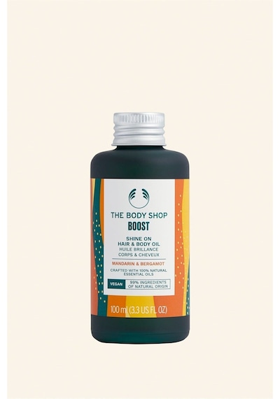The Body Shop Boost Shine On Saç Ve Vücut Yağı 100 Ml