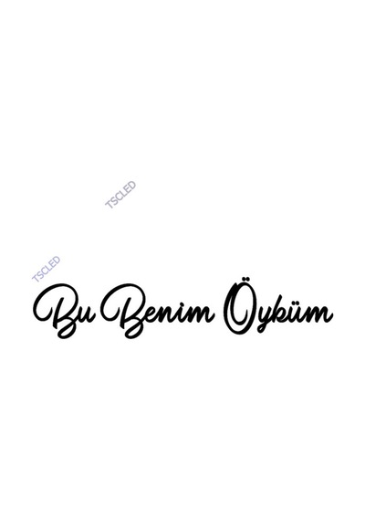 Bu Benim Öyküm Yapıştırma Etiket 15Cm