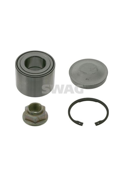 Swag 60922864 Tekerlek Rulmanı Takımı Aks Somunlu Emniyet Segmanlı Ve Toz Kapacıklı Opel 43206-00q0h