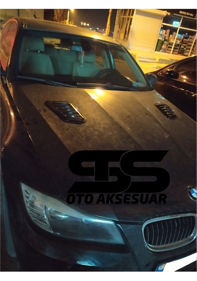 Bmw E90 Uyumlu Piano Black Kaput Üstü Havalandırma Izgarası (01) (Sts Oto Aksesuar