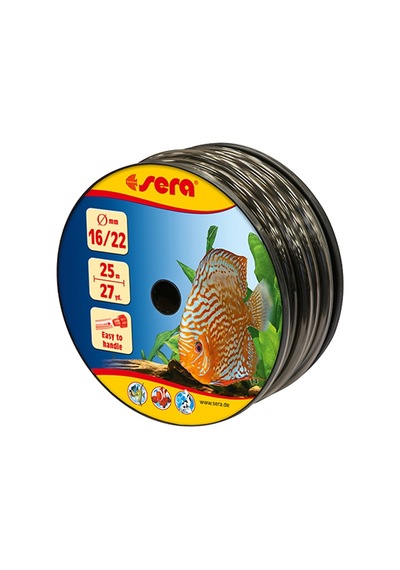 Sera Dış Filtre Hortumu Gri 16/22mm 25metre