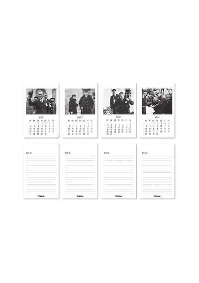 Atatürk Fotoğraflı 2027 Masa Takvimi Haftalık Planlayıcılı