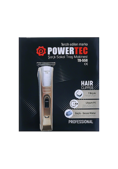 Powertec TR-558 Saç ve Sakal Tıraş Makinesi