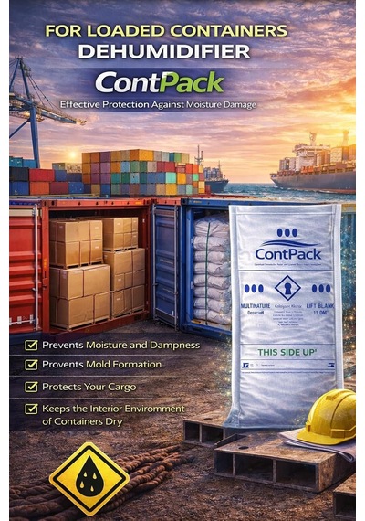 Tr Contpack Absorber Moisture Humidity Preventer Container Anti Condensation Dryer 2 Piece 760 Gr Diğer