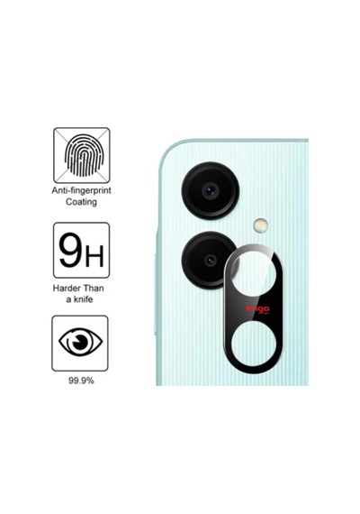 Samsung Galaxy Uyumlu A06 Kamera Koruyucu 3d Temperli Cam Şeffaf